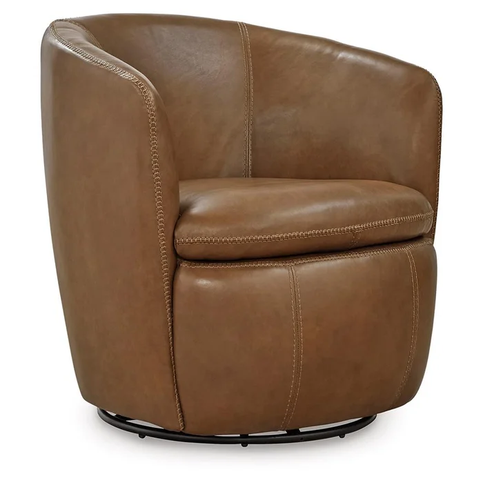 Signature Design by Ashley – Kierreys Swivel Chair in Caramel – A3000700