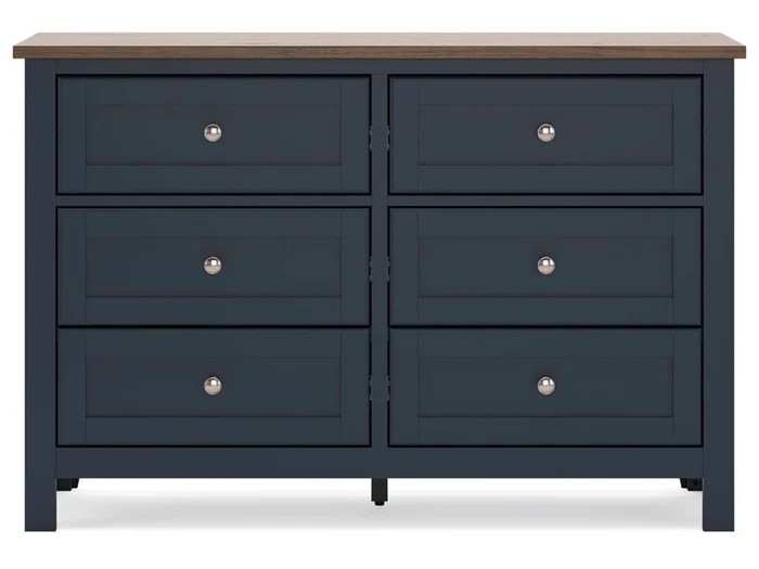 Signature Design by Ashley – Landocken Dresser in Brown/Blue – B414-21