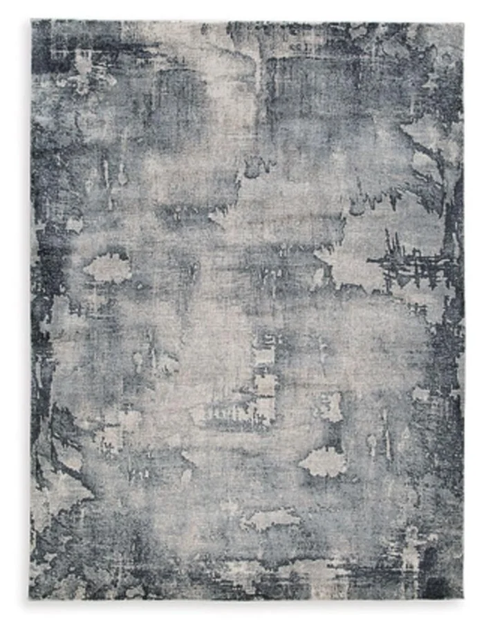 Signature Design by Ashley – Langrich Large Rug in Blue/Gray/Cream – R406131