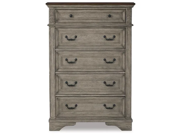 Signature Design by Ashley – Lodenbay Five Drawer Chest in Two-tone – B751-46