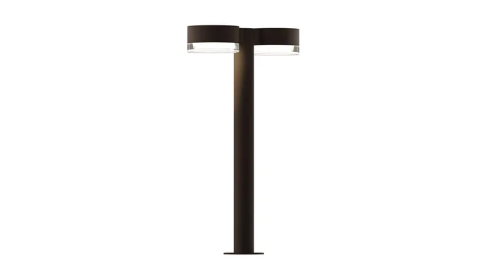 Sonneman REALS 2 Light 22″ Tall Integrated LED Landscape Path Light with Clear Lens