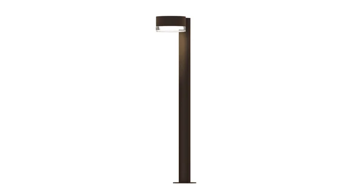 Sonneman REALS Single Light 28″ Tall Integrated LED Landscape Path Light with Clear Lens