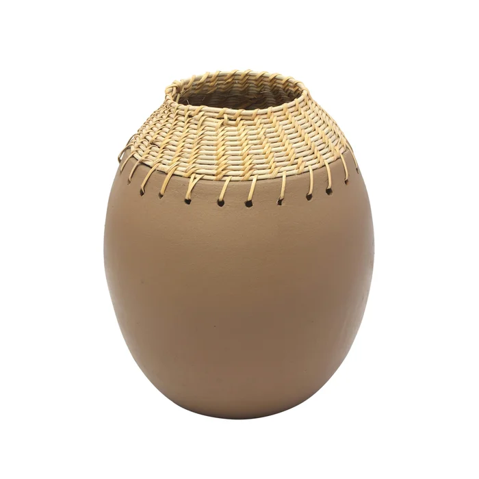 Souk – Natural Terracotta Vase – Natural