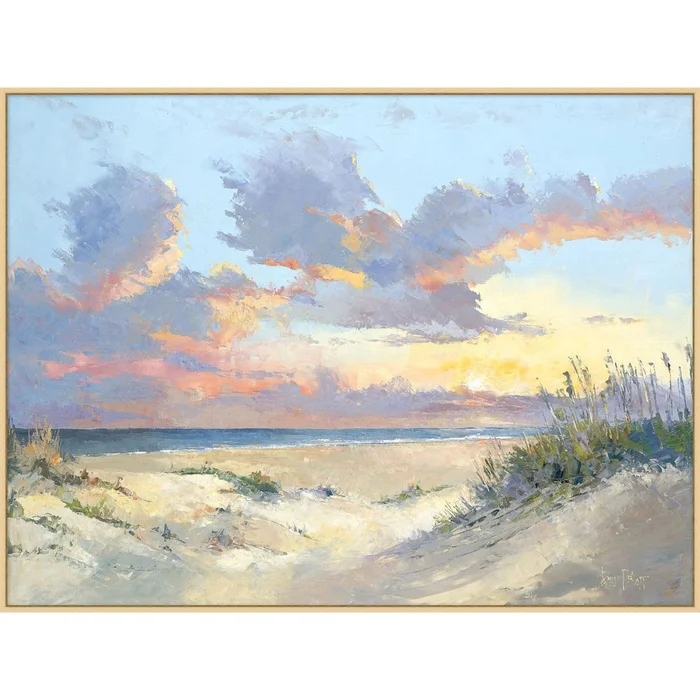 Sun Setting on the Dunes