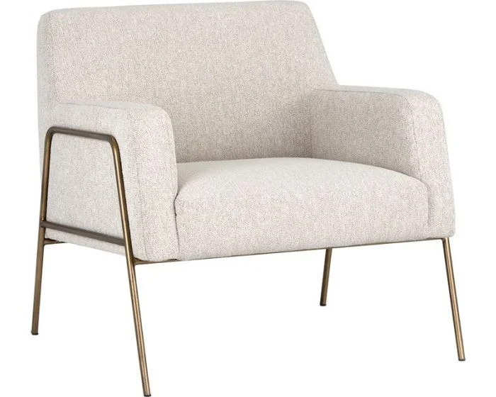 Sunpan MIXT Cybil Armchair – Dove Cream