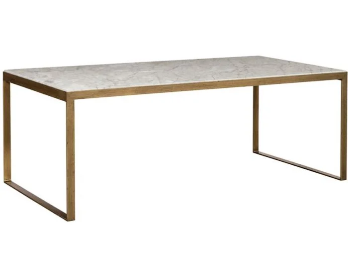 Sunpan MIXT Evert Coffee Table – High – White