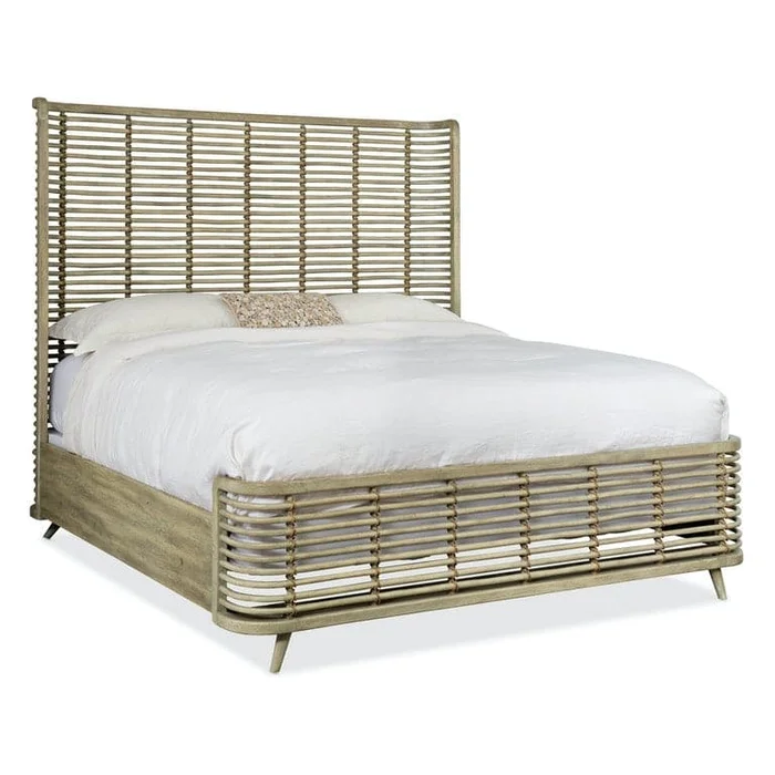 Surfrider Rattan Bed – King