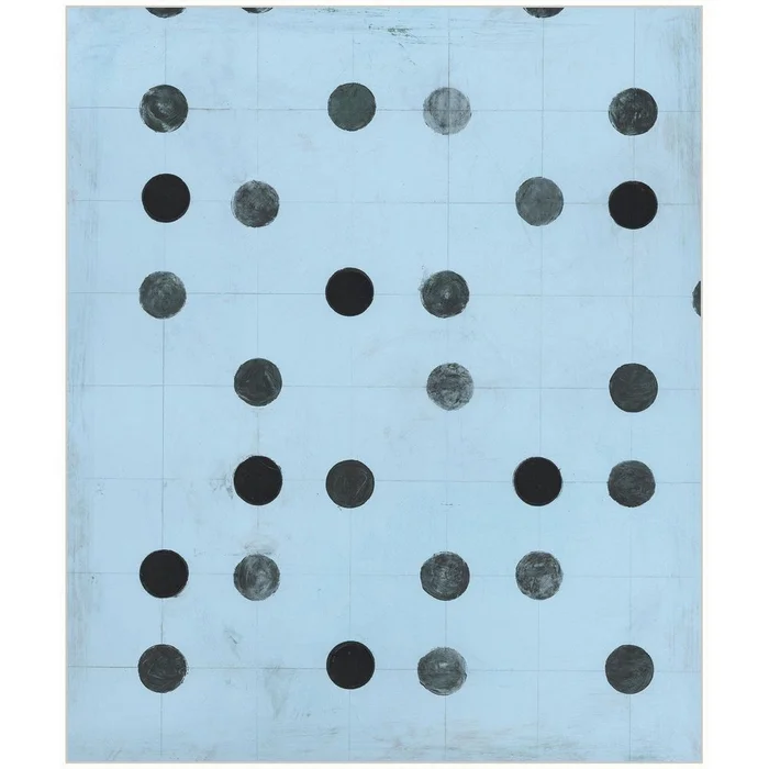 Syncopated Grid Blue