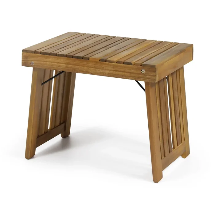 Temptation – Outdoor Foldable Side Table With Slat Design