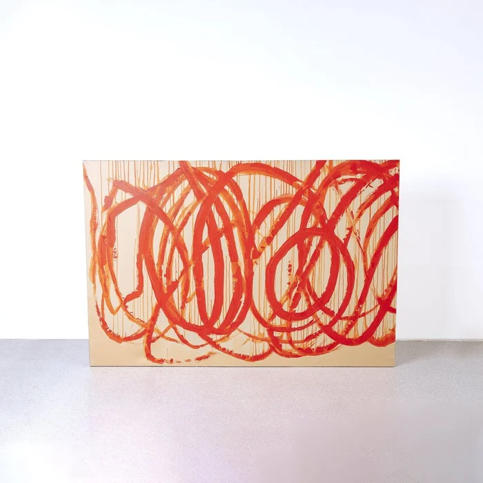 The Average Ellipse Oil on Canvas 72 x 48 in