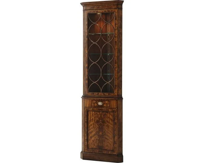 Theodore Alexander A Corner Cabinet of Georgian England Cabinet