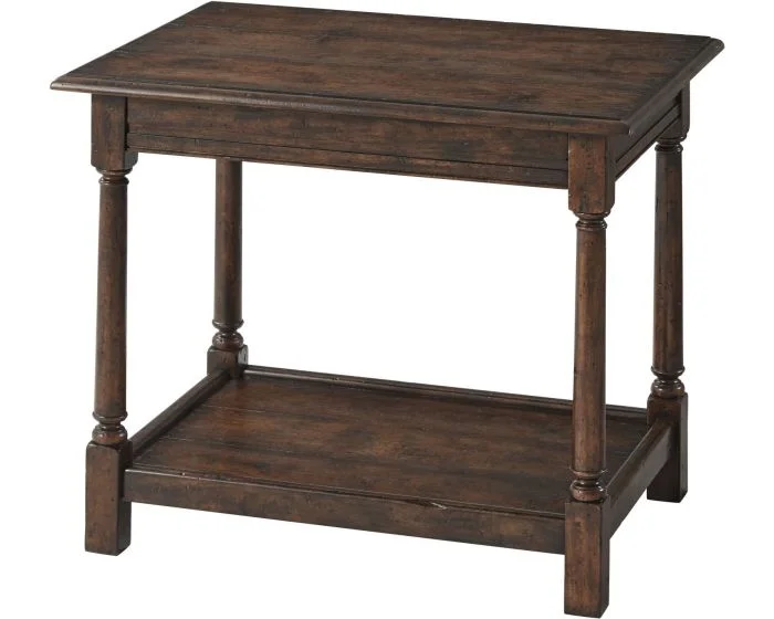 Theodore Alexander Althorp – Victory Oak Lodge Side Table