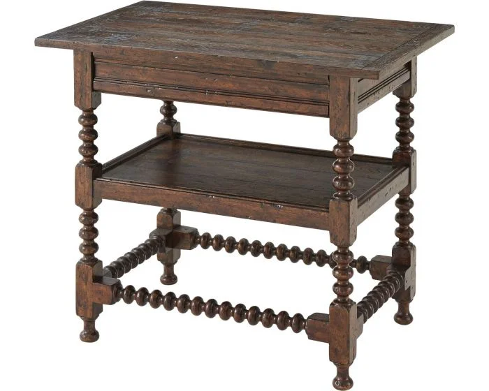 Theodore Alexander Althorp – Victory Oak Silas’ Side Table