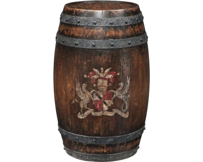 Theodore Alexander Althorp – Victory Oak Talbot Barrel Accent Table