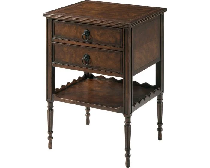 Theodore Alexander Brooksby Midnight in 1850 Accent Table