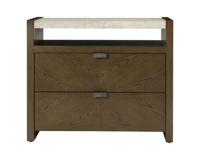 Theodore Alexander Catalina Two Drawer Nightstand TA50085.C301