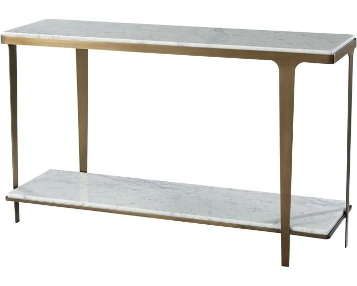 Theodore Alexander Cordell Console Table Marble