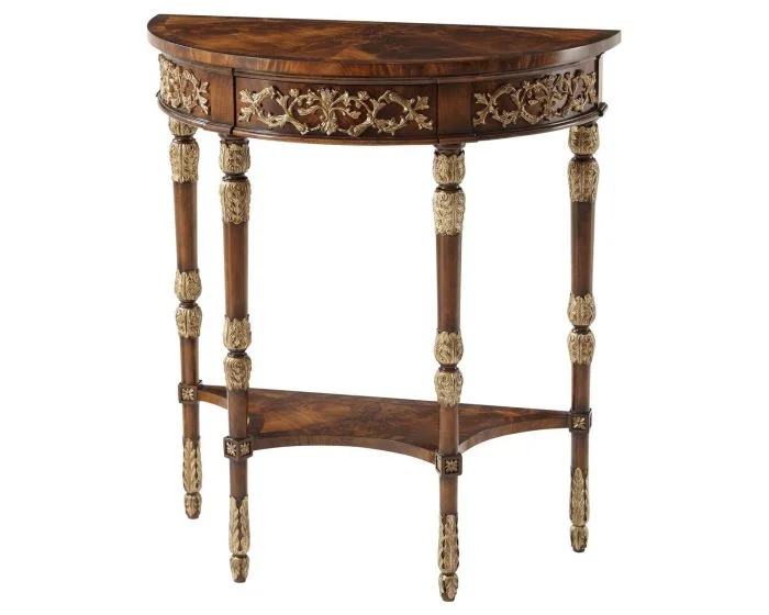 Theodore Alexander TA Originals Beauty of Leaves Accent Console Table