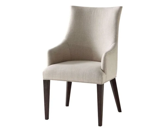 Theodore Alexander TA Studio No. 2 Adele Armchair in Rowan Legs