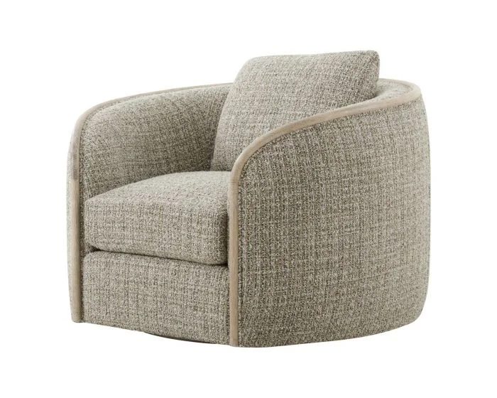Theodore Alexander Toulon Swivel Chair