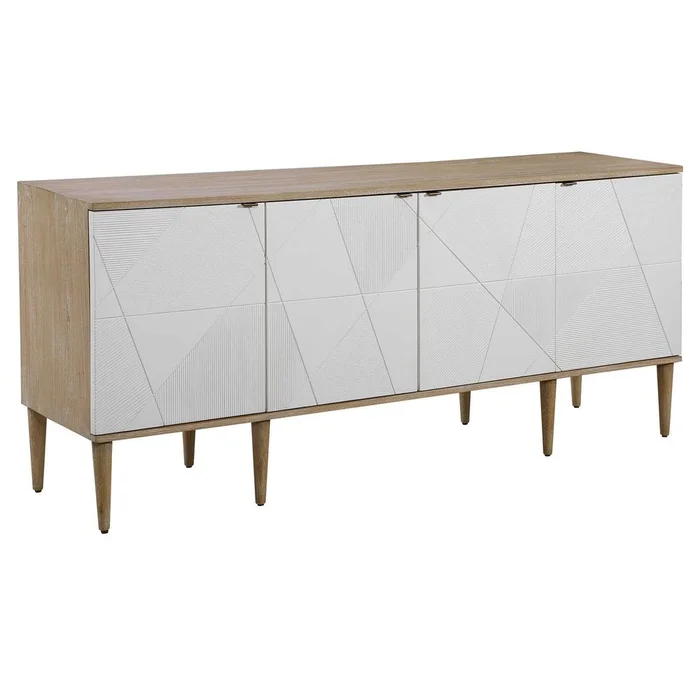 Tightrope 4 Door Modern Sideboard Cabinet