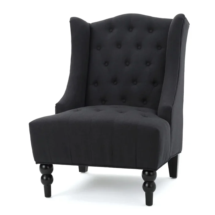 Toddman – Hi – Back Club Chair With Elegant Design