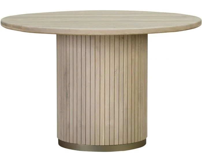 TOV Furniture Chelsea Oak Round Dining Table