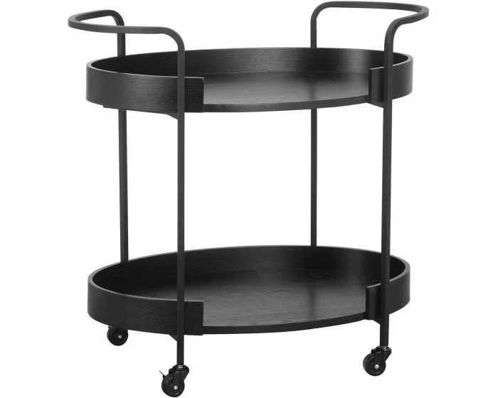 TOV Furniture Cyril Bar Cart – Black (Dropshippable)