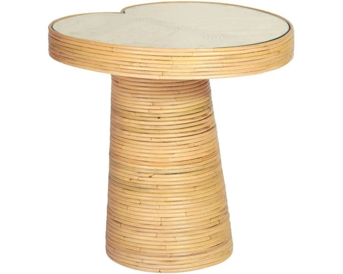 TOV Furniture Felicia Short Lilypad Side Table (Dropshippable)