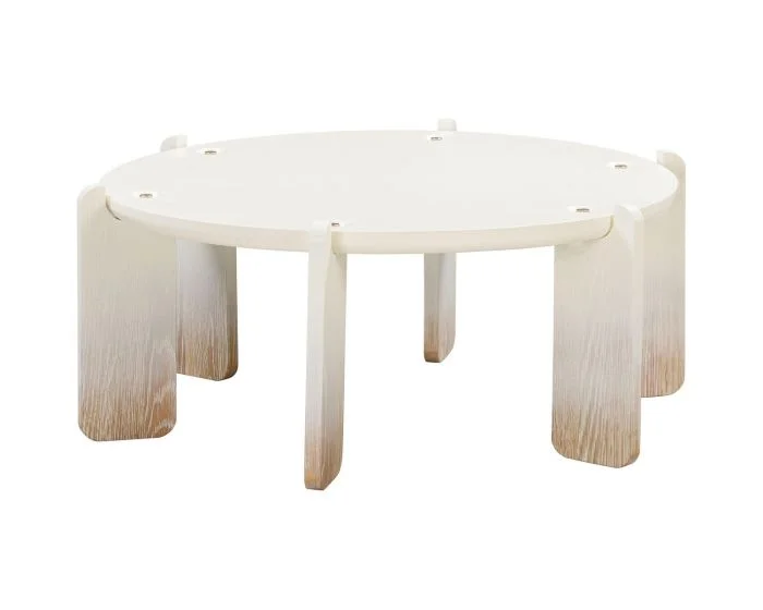 TOV Furniture Gloria Coffee Table – Cream Oak (Dropshippable)