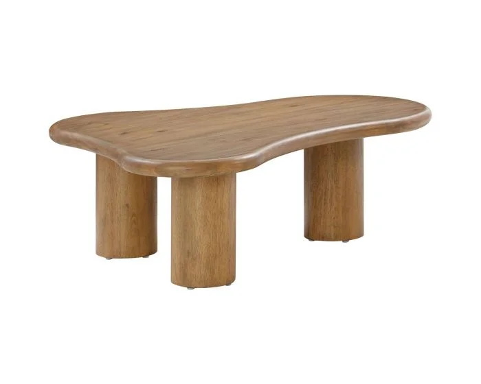 TOV Furniture Gotham Coffee Table – Cognac (Dropshippable)