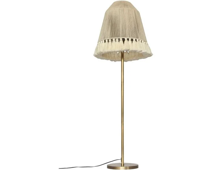 TOV Furniture June Medium Floor Lamp – White (CL1A) – CLEARANCE SALE (Dropshippable)