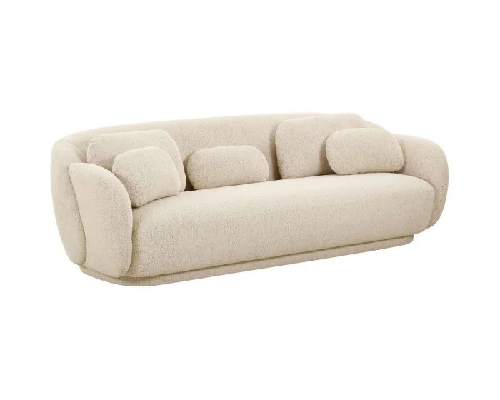 TOV Furniture Misty Sofa – Cream Boucle