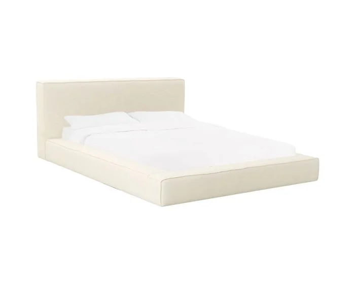 TOV Furniture Olafur Queen Bed – Cream Linen