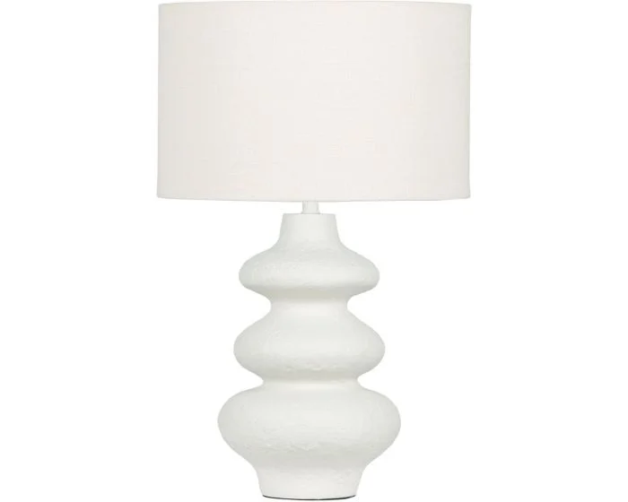 TOV Furniture Riviera Textured Table Lamp (Dropshippable)