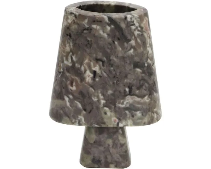 TOV Furniture Samma Vase – Medium – Grey Marble (Dropshippable)