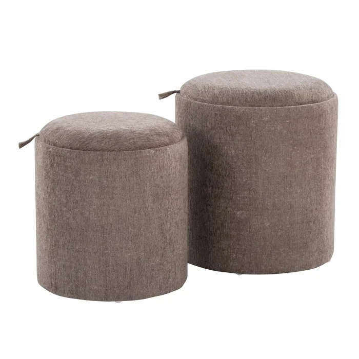 Tray – Contemporary Nesting Ottoman Set