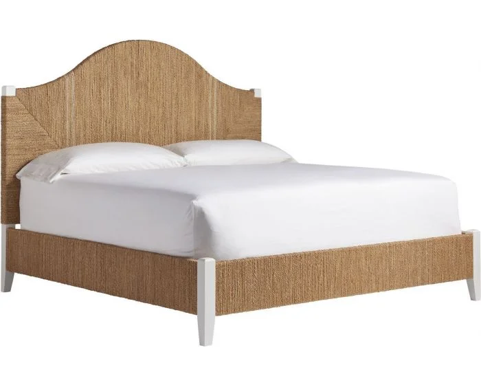 Universal Furniture Coastal Living Escape Seabrook Bed in Sailcloth, Queen