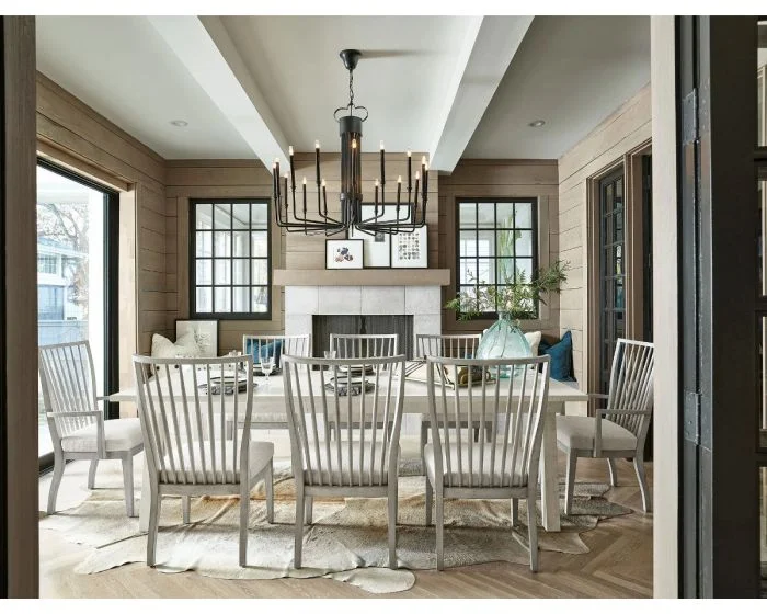 Universal Furniture Modern Farmhouse Miller Dining Set U011C624-U011C625