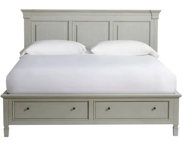 Universal Furniture Summer Hill Storage Queen Bed – French Grey
