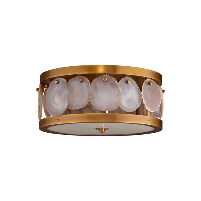 Upsala Agate Flush Mount Ceiling Light – Small