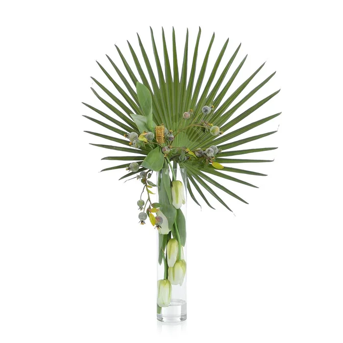 Upside-Down Tulips 40″H X 26″W X 10″D