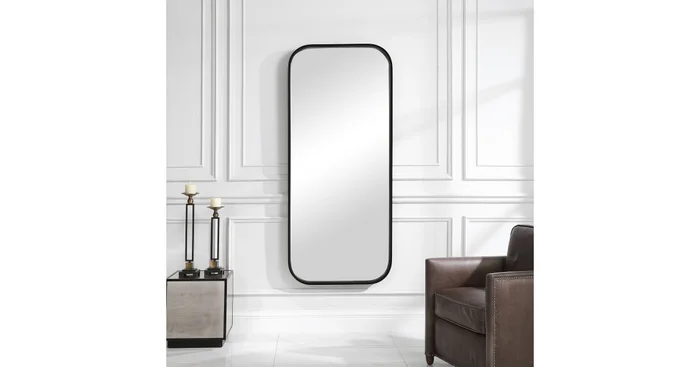 Uttermost Concord 30″ W x 70″ H Rectangular Framed Bathroom Mirror