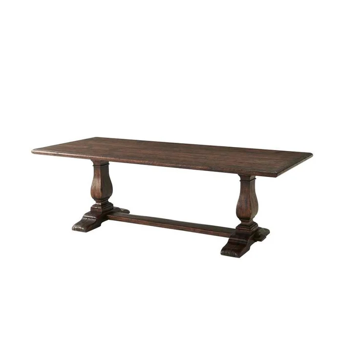 Victory Oak Refectory Dining Table
