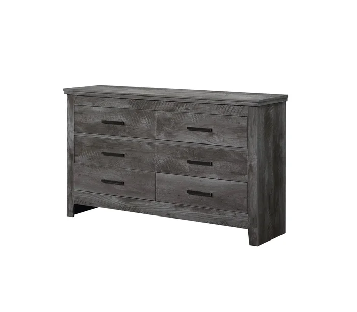 Vidalia – Rustic Dresser – Gray / Oak