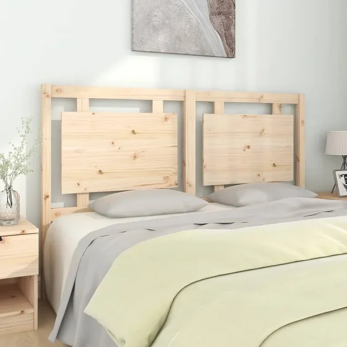 vidaXL Bed Headboard 155.5x4x100 cm Solid Pine Wood