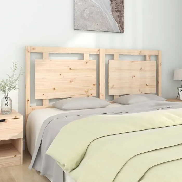 vidaXL Bed Headboard 165.5x4x100 cm Solid Pine Wood