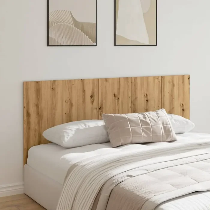 vidaXL Bed Headboard Artisan Oak 200×1.5×80 cm Engineered Wood