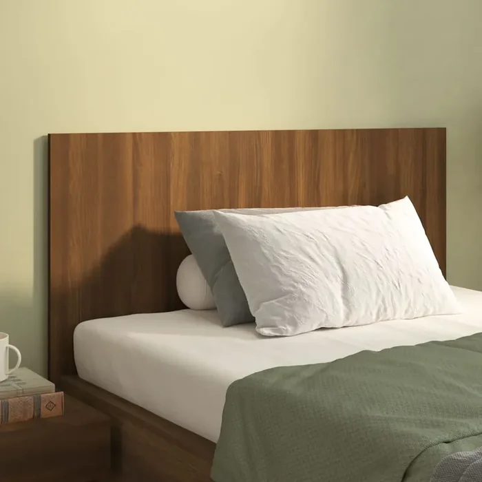 vidaXL Bed Headboard Brown Oak 120×1.5×80 cm Engineered Wood