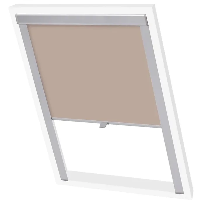 vidaXL Blackout Roller Blind Beige MK04